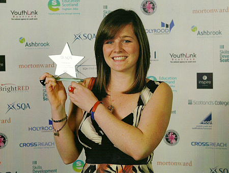Prestigious community award for Caley Scholar